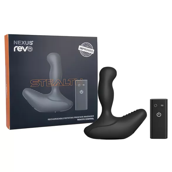 Nexus Revo Stealth - távirányítós, forgó prosztata vibrátor