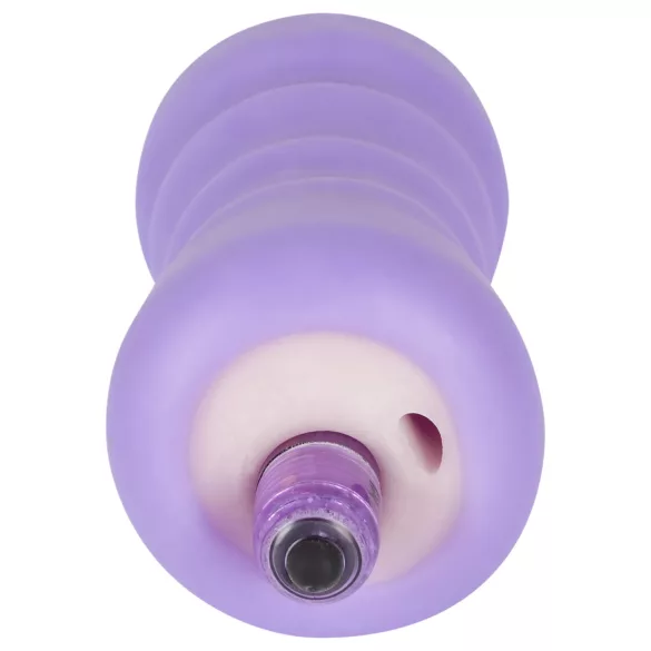 You2Toys - Gina - vibráló puncija (natúr-lila)