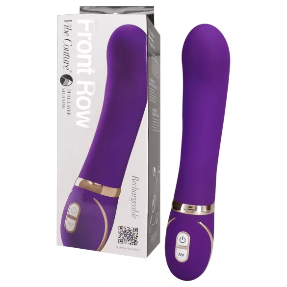 Vibe Couture Front Row - G-pont vibrátor (lila)