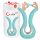 G-vibe Mini - USB-s szilikon vibrátor (menta)