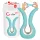 G-vibe Mini - USB-s szilikon vibrátor (menta)
