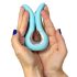 G-vibe Mini - USB-s szilikon vibrátor (menta)