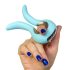 G-vibe Mini - USB-s szilikon vibrátor (menta)