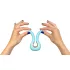 G-vibe Mini - USB-s szilikon vibrátor (menta)