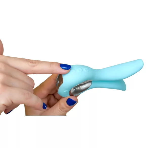 G-vibe Mini - USB-s szilikon vibrátor (menta)