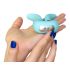 G-vibe Mini - USB-s szilikon vibrátor (menta)