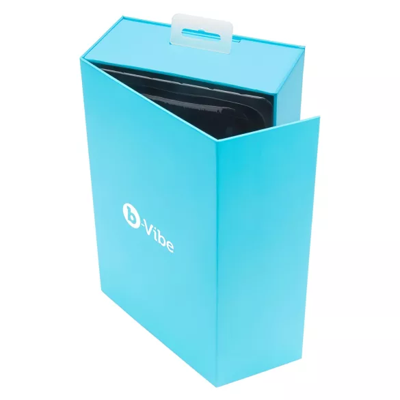 b-Vibe Novice - rádiós anál vibrátor kezdőknek (fekete)
