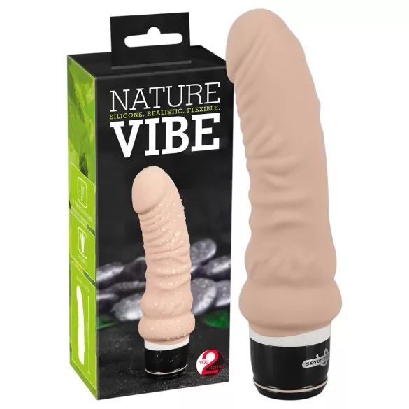 You2Toys - Nature Vibe - szilikon vibrátor (testszínű)