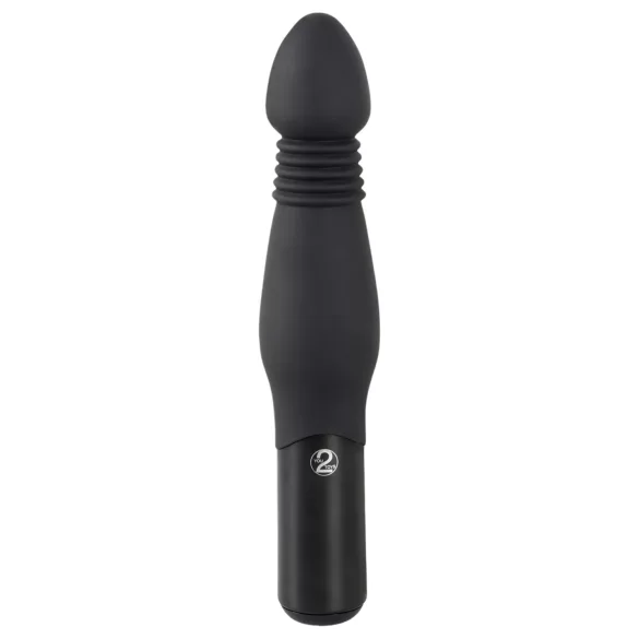 You2Toys Anal Vibe - lökő anál vibrátor (fekete)