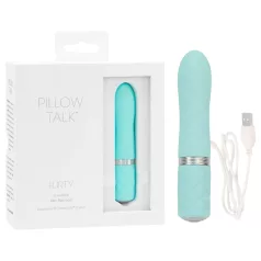 Pillow Talk Flirty - akkus rúd vibrátor (türkiz)