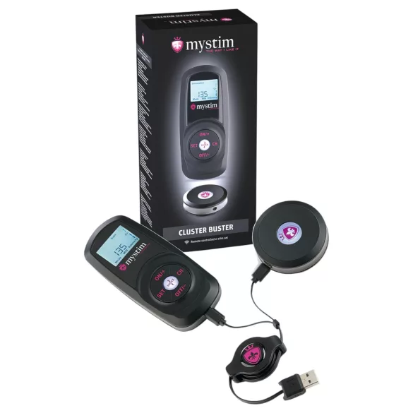 mystim Cluster Buster - távirányító szett elektro termékekhez