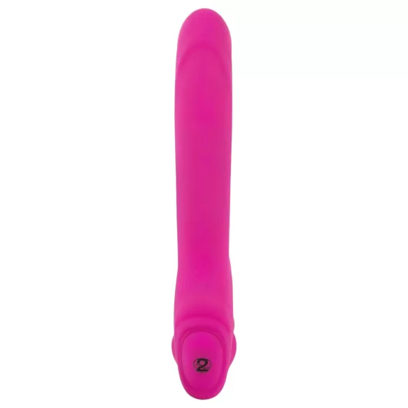 You2Toys Double2Teaser - felcsatolható vibrátor pánt nélkül (pink)