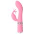 Pillow Talk Kinky - akkus, 2 motoros G-pont vibrátor (pink)