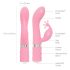 Pillow Talk Kinky - akkus, 2 motoros G-pont vibrátor (pink)