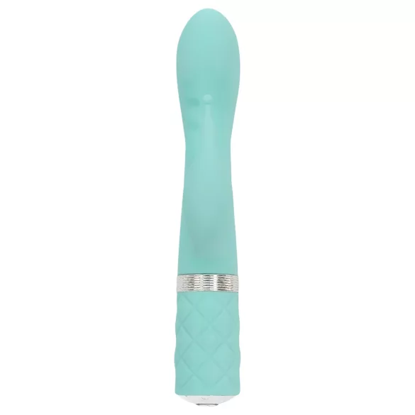 Pillow Talk Kinky - akkus, 2 motoros G-pont vibrátor (türkiz)