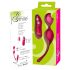 SMILE Love Balls - rádiós vibrációs tojás -82g (pink)