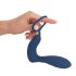 You2Toys Prostate Plug - anál vibrátor péniszgyűrűvel (kék)
