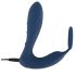 You2Toys Prostate Plug - anál vibrátor péniszgyűrűvel (kék)