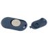 You2Toys Prostate Plug - anál vibrátor péniszgyűrűvel (kék)