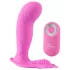SMILE G-Spot Panty - akkus, rádiós felcsatolható vibrátor (pink)