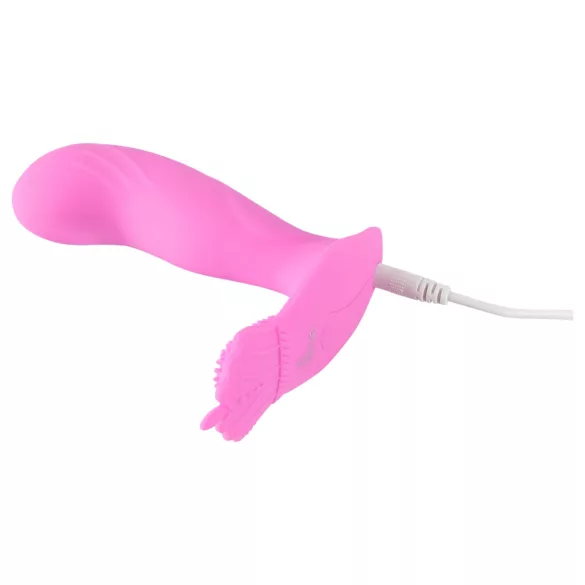 SMILE G-Spot Panty - hordható akkus, rádiós vibrátor (pink)