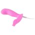 SMILE G-Spot Panty - akkus, rádiós felcsatolható vibrátor (pink)