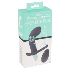   You2Toys Prostate Plug - akkus, rádiós prosztatavibrátor (fekete)