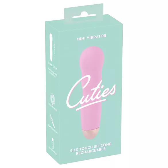 You2Toys - Cuties Mini Rose - akkus, hullámos vibrátor (pink)