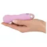 You2Toys - Cuties Mini Rose - akkus, hullámos vibrátor (pink)
