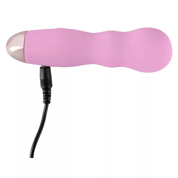 You2Toys - Cuties Mini Rose - akkus, hullámos vibrátor (pink)