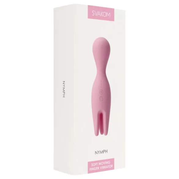 Svakom Nymph - akkus csikló vibrátor (pink)