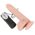 Medical Thrusting - tapadókorongos, lökő-forgó vibrátor (testszínű)