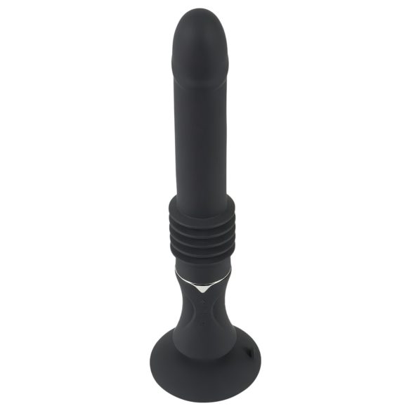 You2Toys Fucking Machine - tapadókorongos lökő vibrátor (fekete)