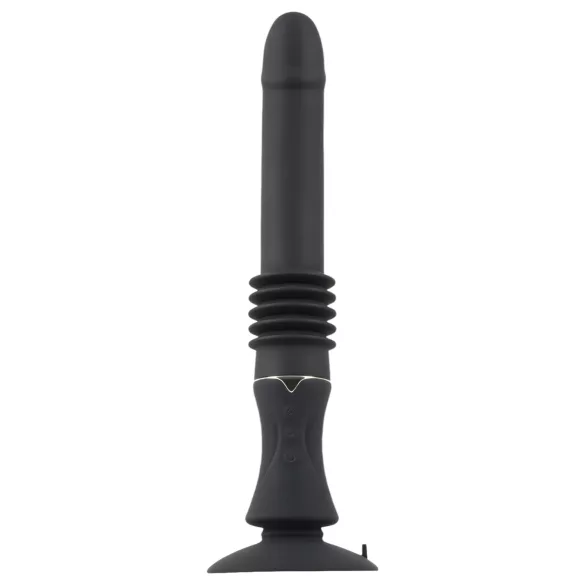 You2Toys Fucking Machine - tapadókorongos lökő vibrátor (fekete)