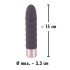 You2Toys Elegant Diamond - akkus rúd vibrátor (lila)