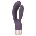 You2Toys Elegant Double - akkus, csiklókaros vibrátor (lila)