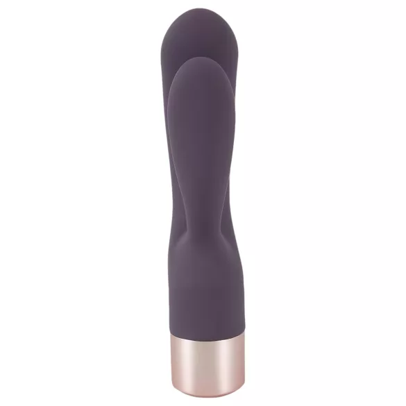 You2Toys Elegant Double - akkus, csiklókaros vibrátor (lila)