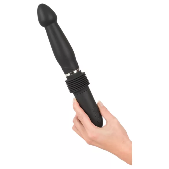You2Toys - RC Fucking Machine - akkus lökő vibrátor (fekete)