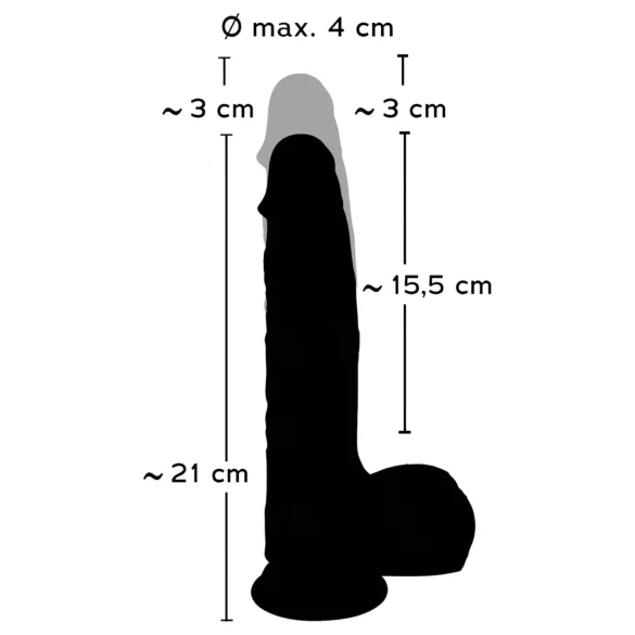 You2Toys - Natural - lökő vibrátor (testszínű)