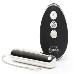   A szürke ötven árnyalata Relentless - minivibrátor (ezüst-fekete)