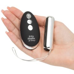   A szürke ötven árnyalata Relentless - minivibrátor (ezüst-fekete)
