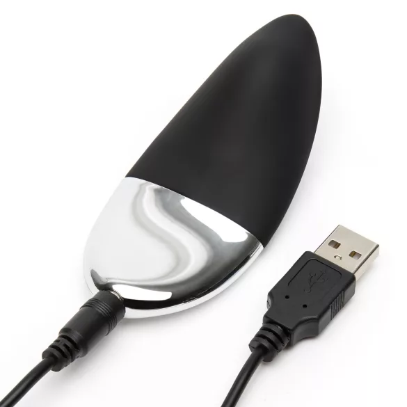 A szürke ötven árnyalata Relentless - csiklóizgató vibrátor (fekete)