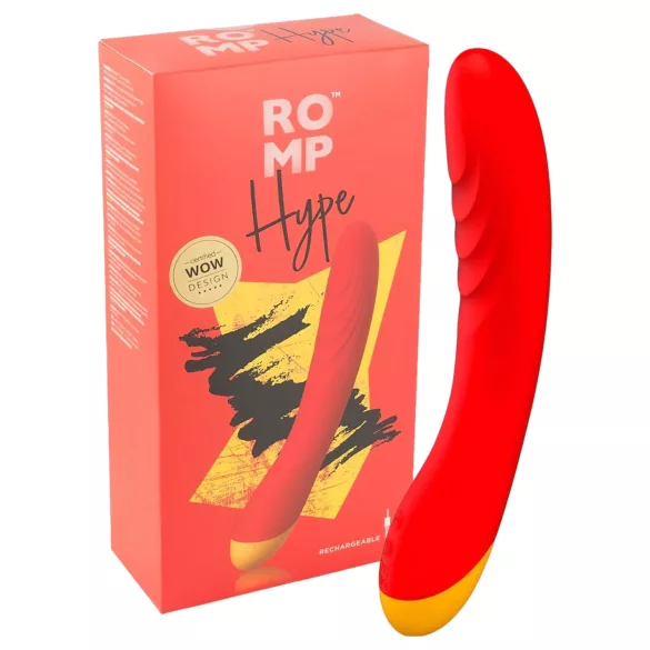 ROMP Hype - akkus, vízálló G-pont vibrátor (narancs)