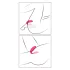 We-Vibe Chorus hands-free pár-vibrátor Squeeze Remote-tal (Pink)
