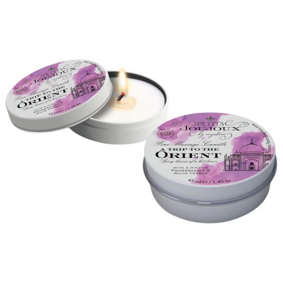 Petits Joujoux Orient - masszázsgyertya 43ml - gránátalmás-fehérbors