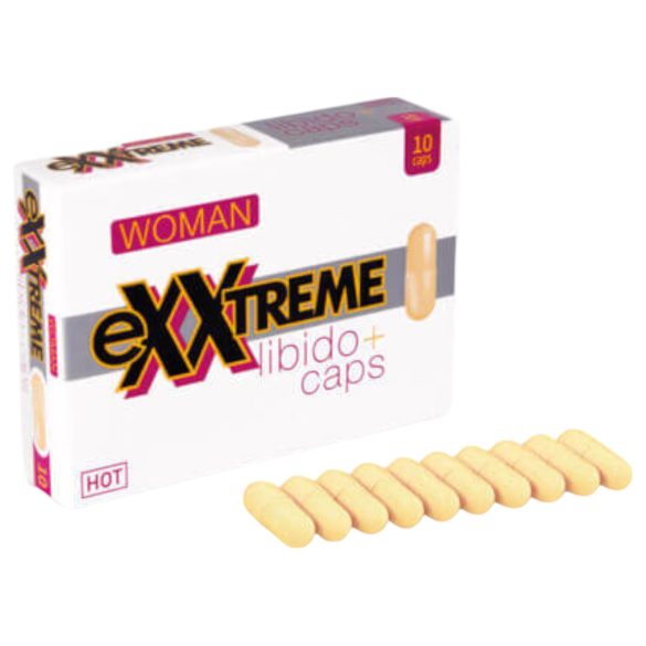 Hot exxtreme Libido étrend kiegészítő kapszula nőknek (10db)