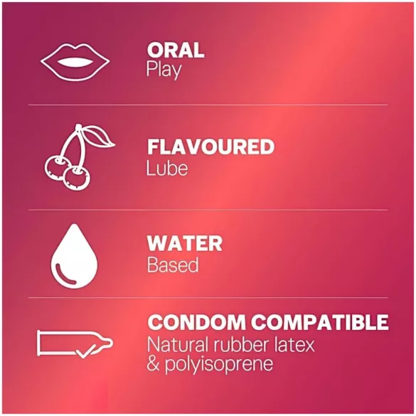 Durex Cherry - cseresznyés síkosító (50 ml)