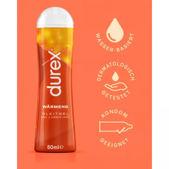 Durex Warming - melegítő hatású síkosító (50ml)