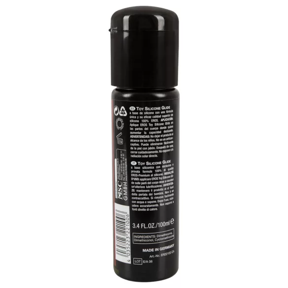 EROS szilikonos síkosító - szexjátékszerekhez (100 ml)