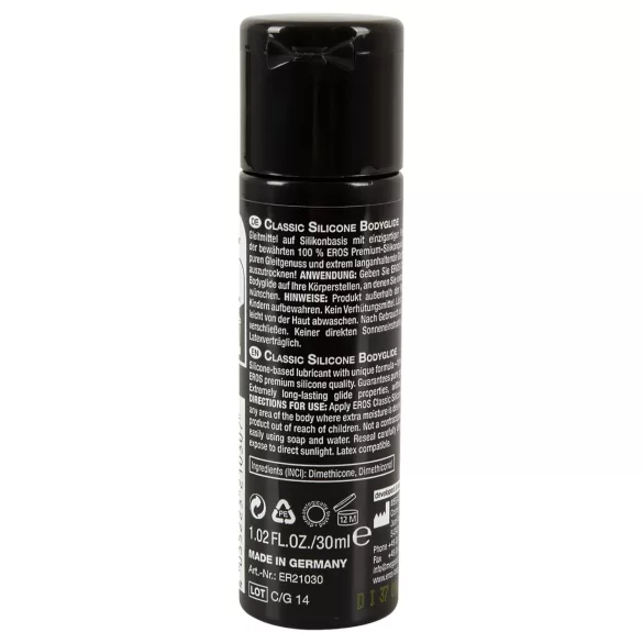 EROS 2in1 - szilikonos síkosító (30 ml)